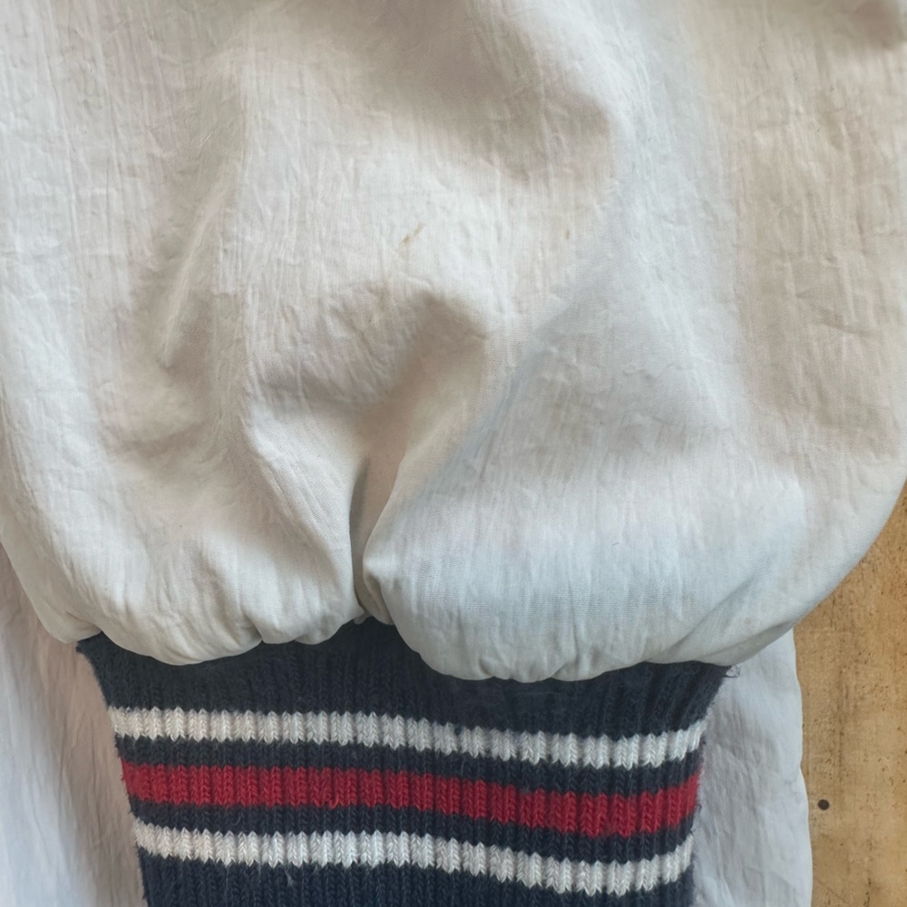 Boys Pepe Jeans London Colorblock Bomber Jacket Navy White Red Size 12/152 Warm - Picture 13 of 13